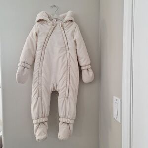 Zara Cream Kids One Piece Footie